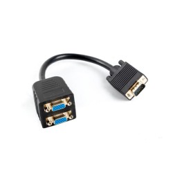 Kabel adapter/splitter Lanberg AD-0020-BK VGA (M) - 2x VGA (… | PartsPC.pl