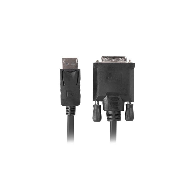 Kabel adapter Lanberg DisplayPort v1.2 - DVI-D (24+1) M/M 3m… | PartsPC.pl