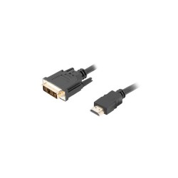 Kabel adapter Lanberg HDMI(M) - DVI-D(M)(18+1) 1,8m Single L… | PartsPC.pl