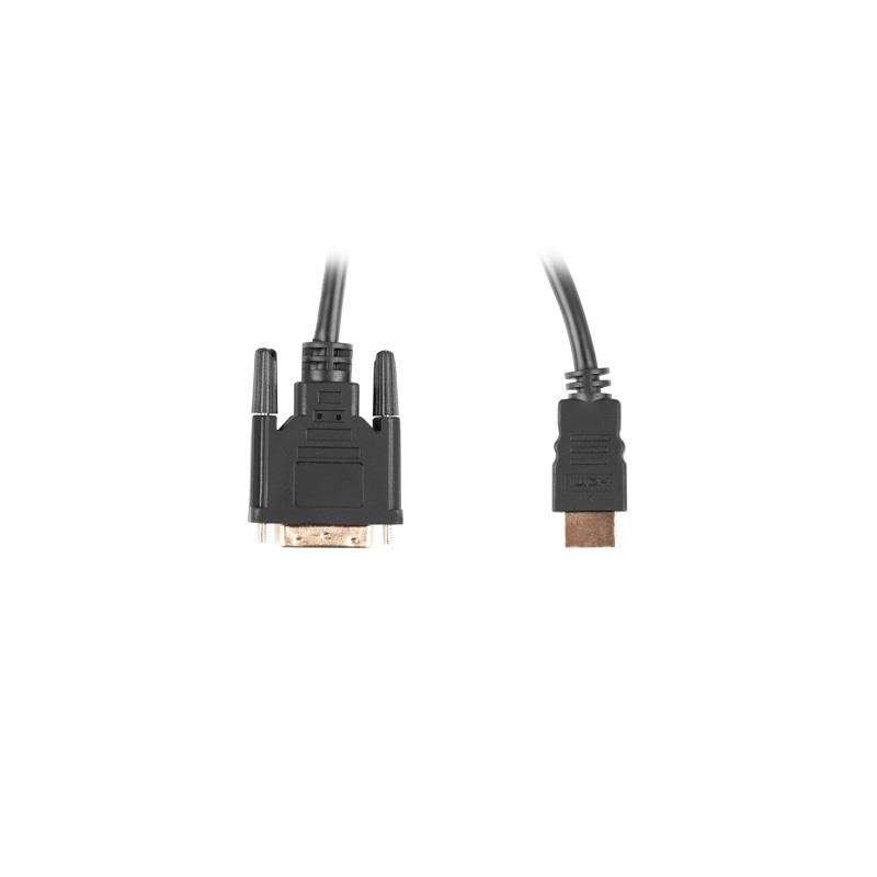 Kabel adapter Lanberg HDMI(M) - DVI-D(M)(24+1) 3m Dual Link … | PartsPC.pl