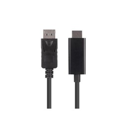 Kabel adapter Lanberg DisplayPort (M) V1.1 - HDMI (M) 5m cza… | PartsPC.pl