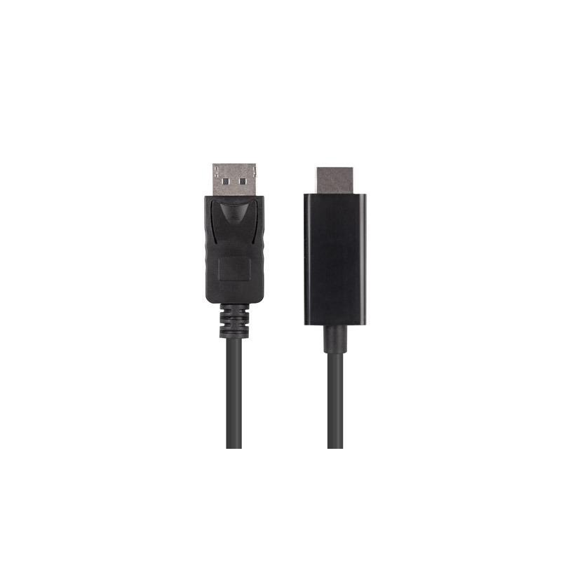 Kabel adapter Lanberg DisplayPort (M) V1.1 - HDMI (M) 5m cza… | PartsPC.pl