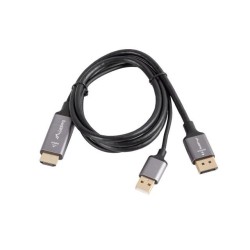 Kabel adapter Lanberg HDMI (M) - Displayport (M) 1M 4K czarn… | PartsPC.pl