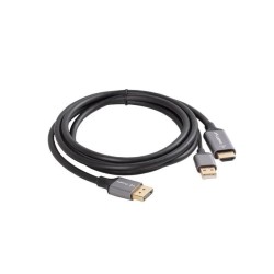 Kabel adapter Lanberg HDMI (M) - Displayport (M) 1,8M 4K cza… | PartsPC.pl