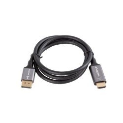 Kabel adapter Lanberg Displayport (M) - HDMI (M) 1M 4K czarn… | PartsPC.pl