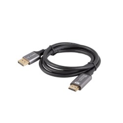 Kabel adapter Lanberg Displayport (M) - HDMI (M) 1M 4K czarn… | PartsPC.pl