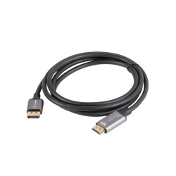 Kabel adapter Lanberg Displayport (M) - HDMI (M) 1,8M 4K cza… | PartsPC.pl