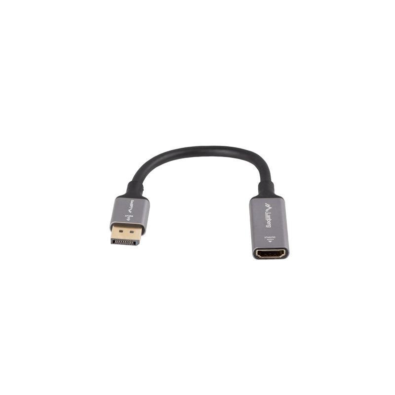 Kabel adapter Lanberg Displayport (M) - HDMI (F) 8K na kablu… | PartsPC.pl
