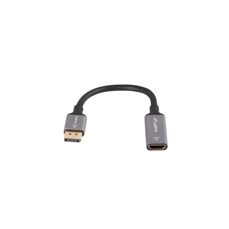Kabel adapter Lanberg Displayport (M) - HDMI (F) 4K na kablu… | PartsPC.pl