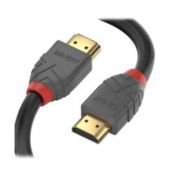 Kabel HDMI 2.0 LINDY High Speed M/M 1m czarny/anthra | PartsPC.pl