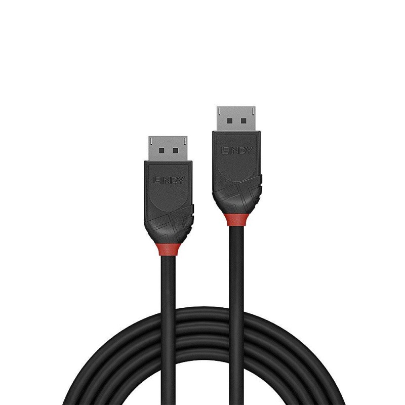 Kabel DisplayPort 1.2, LINDY Black Line 4K UHD M/M, czarny, … | PartsPC.pl