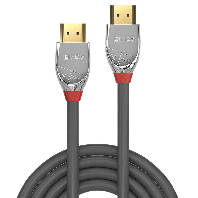 Kabel HDMI 2.0 LINDY High Speed M/M 2m szary/cromo - HDMI | PartsPC.pl