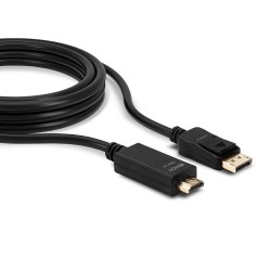 Kabel adapter LINDY DisplayPort - HDMI M/M 10.2G 3m czarny 4… | PartsPC.pl