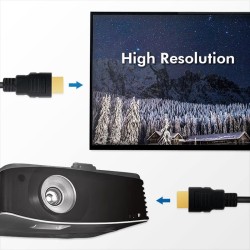 Kabel HDMI LogiLink CH0080 v2.1 GOLD, 5m | PartsPC.pl