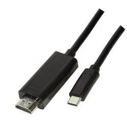 Kabel adapter LogiLink UA0329 USB-C - HDMI 2.0, czarny 1,8m… | PartsPC.pl