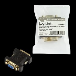 Adapter VGA LogiLink AD0001 VGA DVI - Adaptery/Konwertery | PartsPC.pl