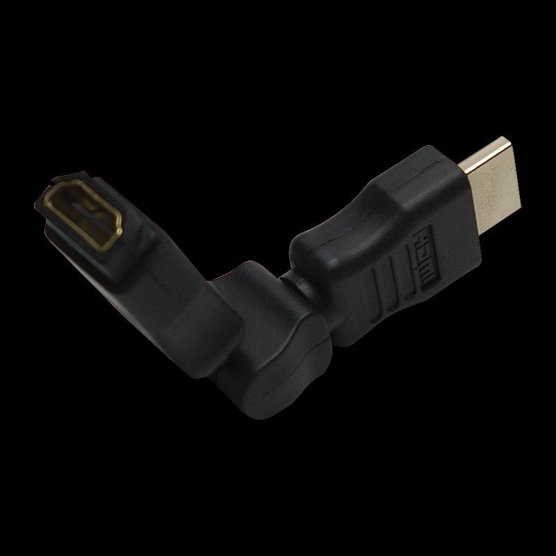 Adapter HDMI LogiLink AH0012 kątowy 270°, HDMI (M) HDMI (F)… | PartsPC.pl