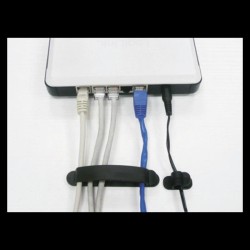 Organizer kabli LogiLink KAB0039 zestaw mocowań | PartsPC.pl