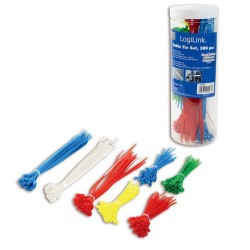 Opaski zaciskowe LogiLink KAB0017 300szt | PartsPC.pl
