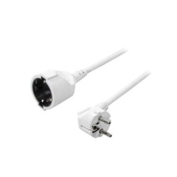Przedłużacz kabla Schuko LogiLink LPS101 biały, 3m | PartsPC.pl