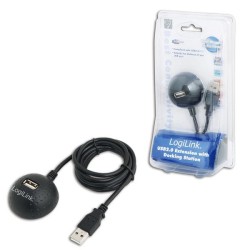 Kabel USB LogiLink CU0013B USB A(M) USB A(F) stacja dokująca… | PartsPC.pl