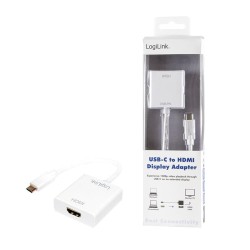 Adapter LogiLink UA0236A USB 3.1 typ-C - HDMI | PartsPC.pl