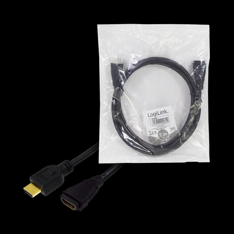 Przedłużacz HDMI LogiLink CH0056 HDMI A (F) HDMI A (M)... | PartsPC.pl