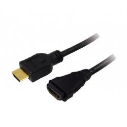 Kabel LogiLink CH0057 HDMI A 19-pin (M) HDMI A 19-pin (F) | PartsPC.pl