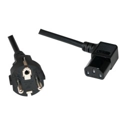 Kabel zasilający LogiLink CP118 Schuko C13 czarny 3m | PartsPC.pl