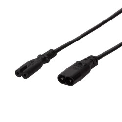 Przedłużacz kabla zasilającego LogiLink CP129 IEC C8 C7 czar… | PartsPC.pl