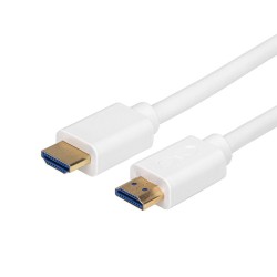 Kabel HDMI 4K Montis MT166-1 1m High Speed biały | PartsPC.pl