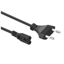 Kabel zasilający ósemka Maclean MCTV-809 2 pin 1,5m wtyk EU