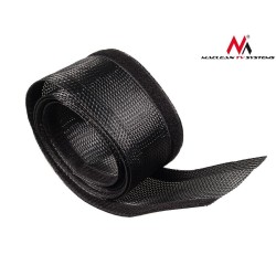 Organizator maskownica kabli Maclean MCTV-675 B 1.8m 85mm czarna na rzep