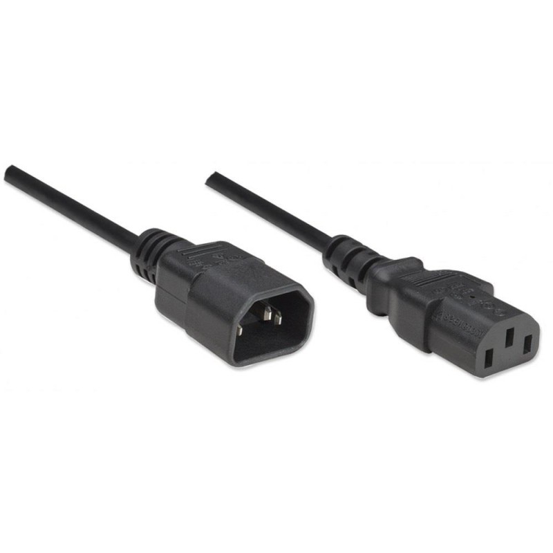 Kabel przedłużający kabla zasilania Manhattan C14 na C13 M/F… | PartsPC.pl