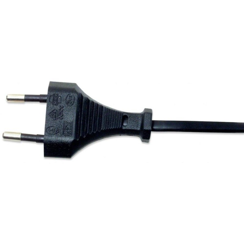 Kabel zasilający Manhattan ósemka 0,5m czarny | PartsPC.pl