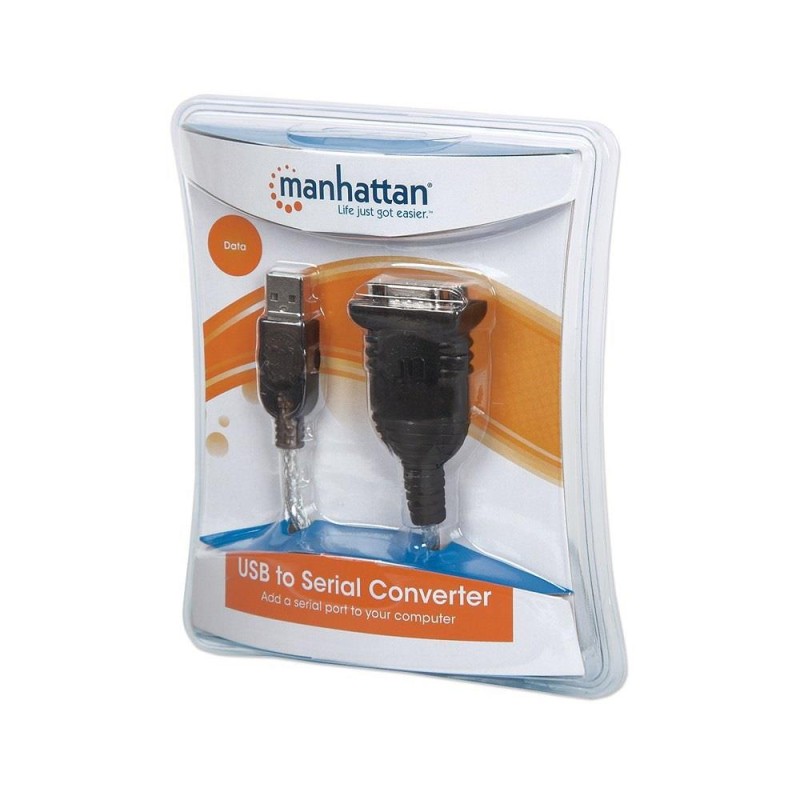 Kabel adapter Manhattan USB/COM RS232 0,45m | PartsPC.pl