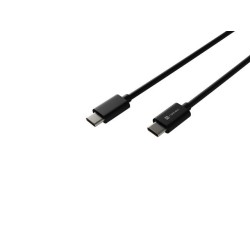 Kabel USB Natec USB-C(M) - USB-C(M) 2.0 PD100W 1m czarny | PartsPC.pl