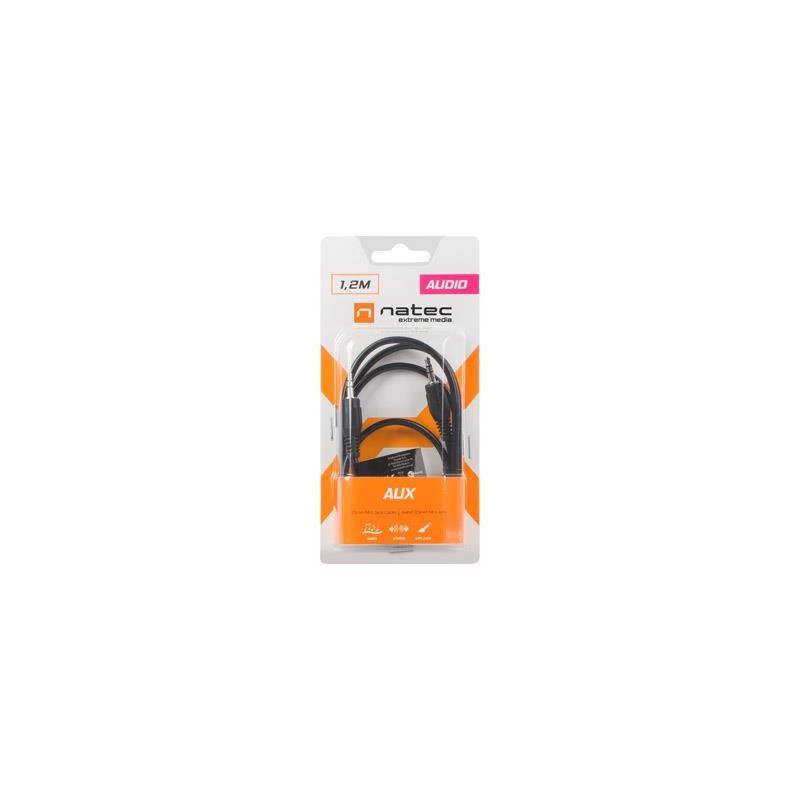 Kabel stereo Natec Extreme Media minijack- minijack M/M 1,2m… | PartsPC.pl