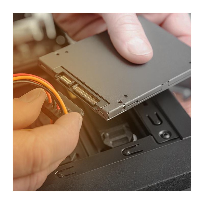 Adapter Qoltec na dysk M.2 SSD | SATA NGFF do SATA III | 2TB | Super speed