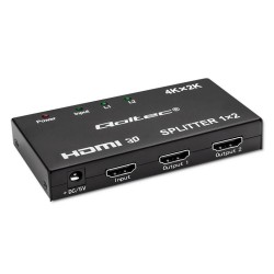 Rozdzielacz aktywny Qoltec Splitter 2 x HDMI 4K x 2K | 3.4Gb… | PartsPC.pl