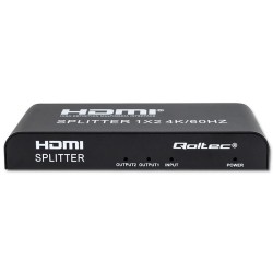 Rozdzielacz aktywny Qoltec Splitter 2 x HDMI 4K x 2K |... | PartsPC.pl