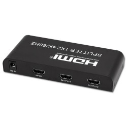 Rozdzielacz aktywny Qoltec Splitter 2 x HDMI 4K x 2K |... | PartsPC.pl