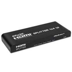 Rozdzielacz aktywny Qoltec Splitter 4 x HDMI 4K x 2K |... | PartsPC.pl