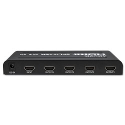 Rozdzielacz aktywny Qoltec Splitter 4 x HDMI 4K x 2K |... | PartsPC.pl