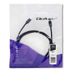 Qoltec Kabel USB 3.1 typ C męski | USB 3.1 typ C męski | 3m … | PartsPC.pl