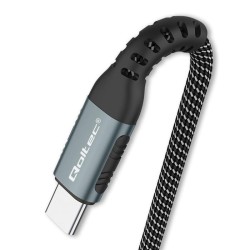 Qoltec Kabel USB 2.0 typ C | USB 2.0 typ C 100W | QC 3.0| PD… | PartsPC.pl