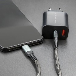 Qoltec Kabel USB 2.0 typ C | USB 2.0 typ C 100W | QC 3.0| PD… | PartsPC.pl