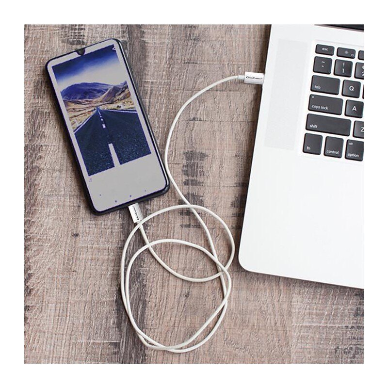 Kabel USB Qoltec 2.0 typ C | USB 2.0 typ C 60W | QC 3.0 | PD… | PartsPC.pl