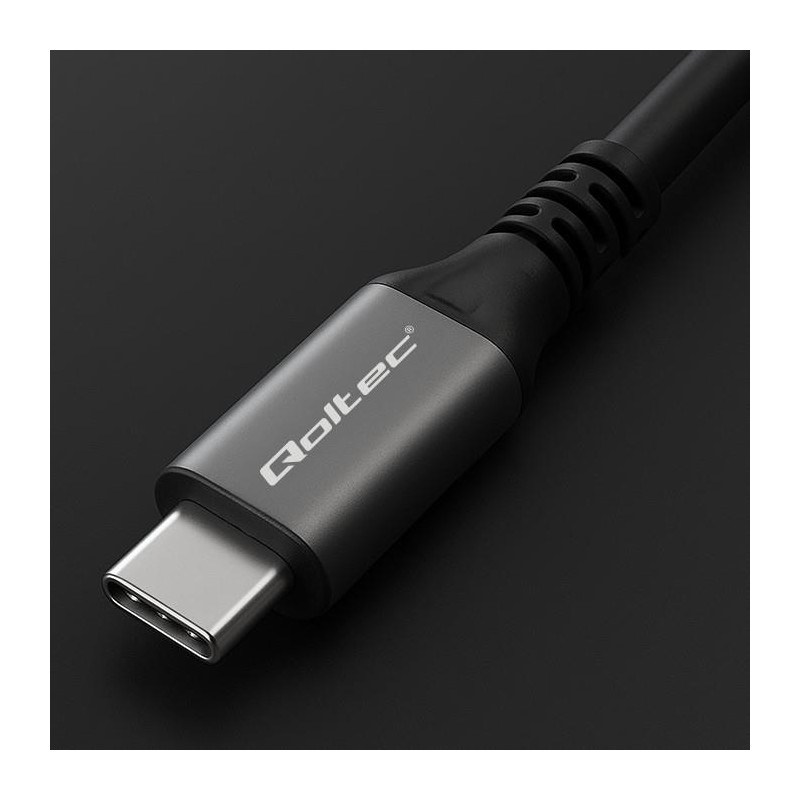 Kabel USB4 Qoltec USB-C PD 240W | Thunderbolt 3/4 | 4K | 40G… | PartsPC.pl