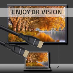 Kabel HDMI QOLTEC v2.1 Ultra High Speed 8K | 60Hz | 26AWG | … | PartsPC.pl